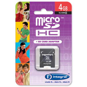 Micro Sd Hc Integral 4gb